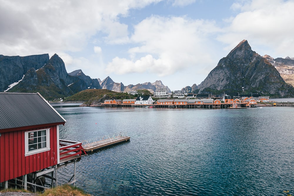 Islas Lofoten Noruega en junio verano
