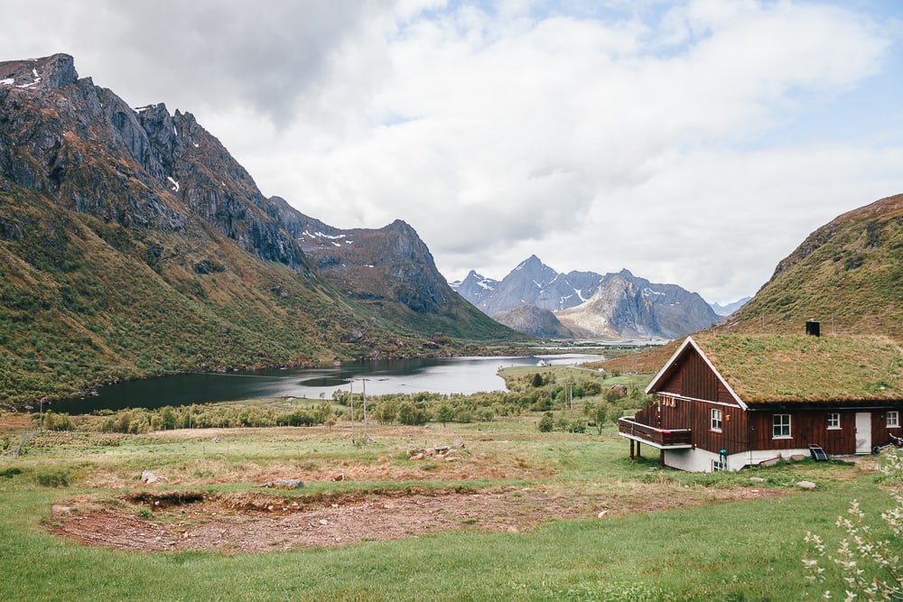 Islas Lofoten Noruega en junio verano