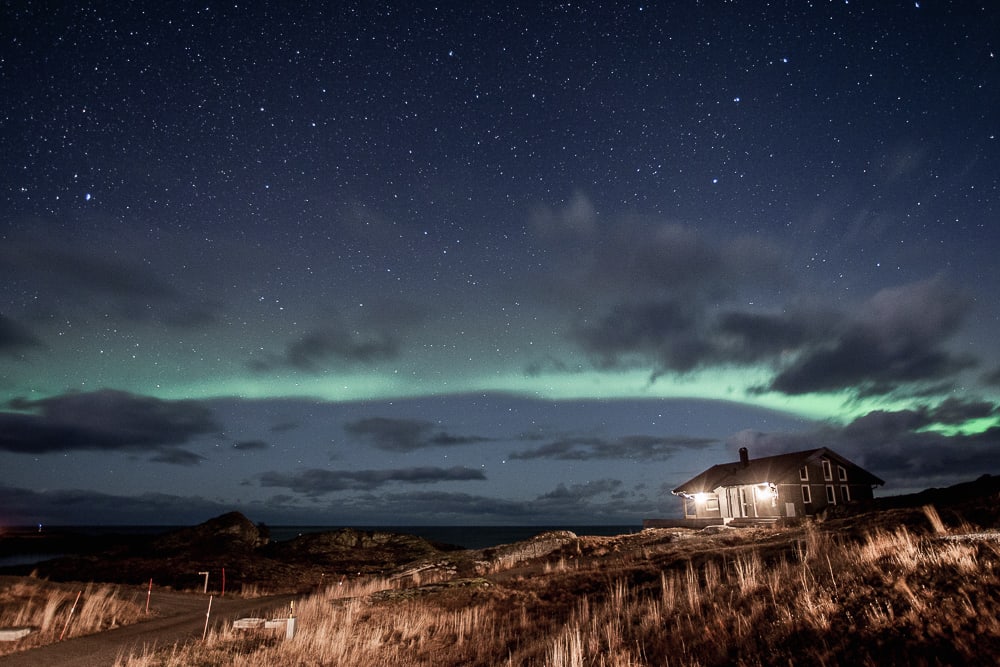 Northern Lights Lofoten conecta Lodges Norway