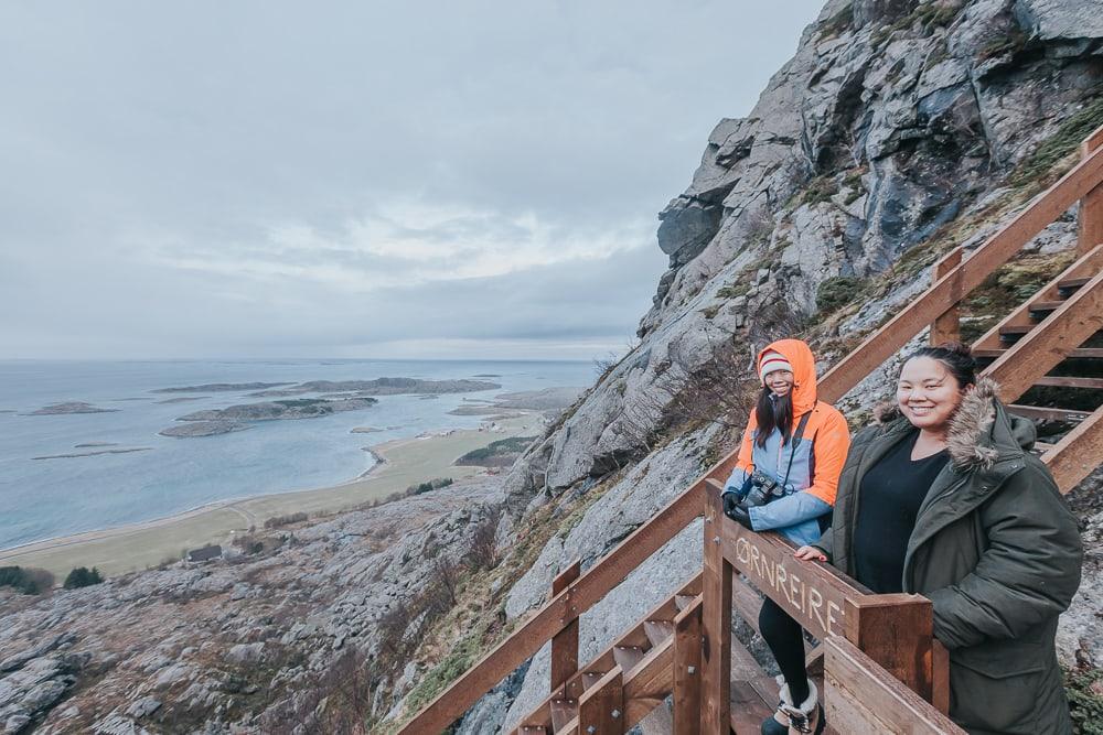 Vega Vegatrappa caminata Noruega