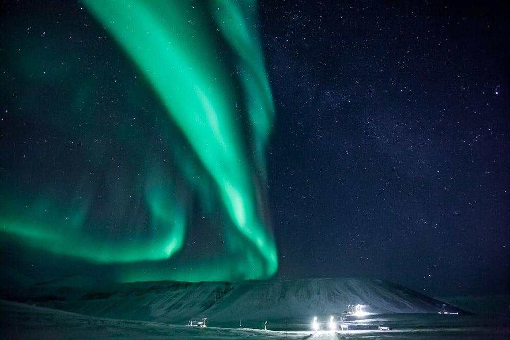 Northern Lights Spitsbergen Camp Barentz