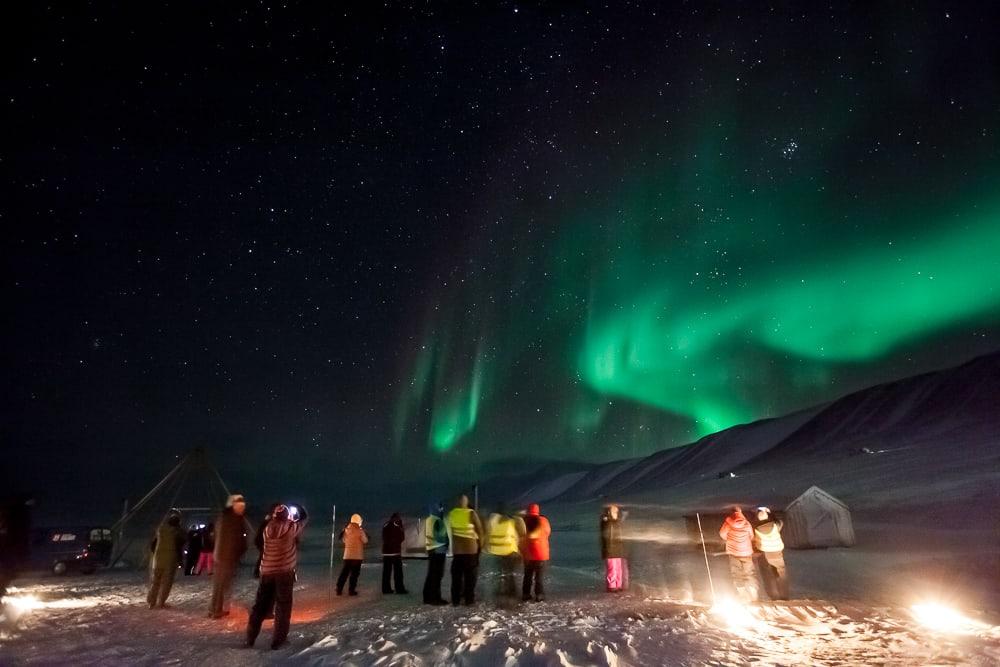 Northern Lights Spitsbergen Camp Barentz