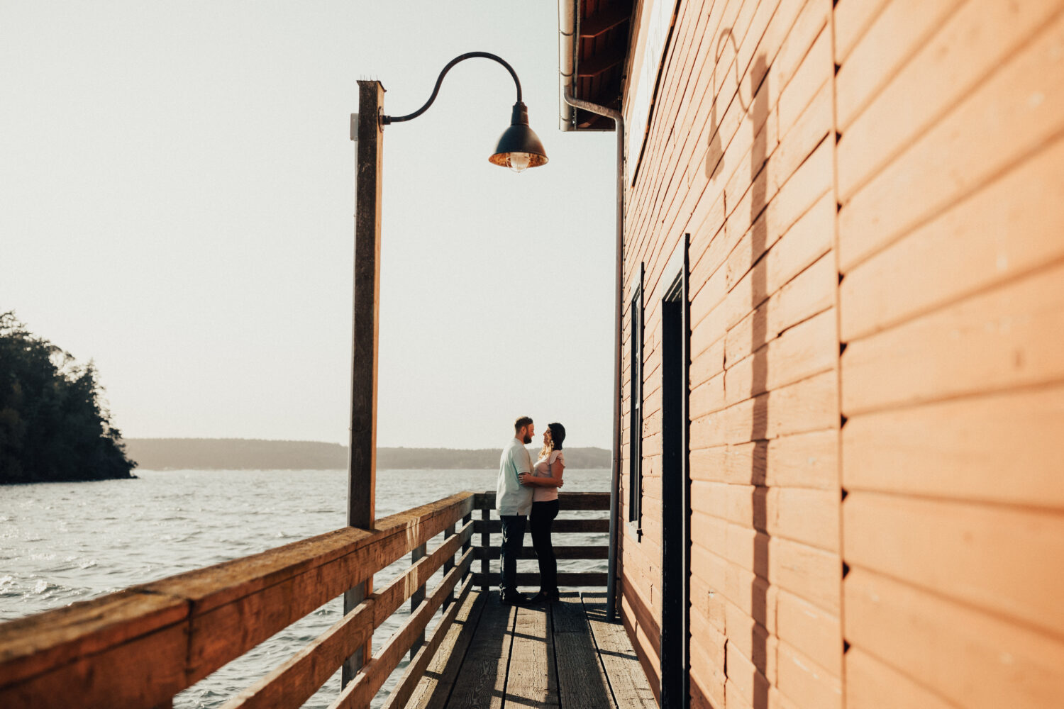 Coupeville, muelle público de Washington