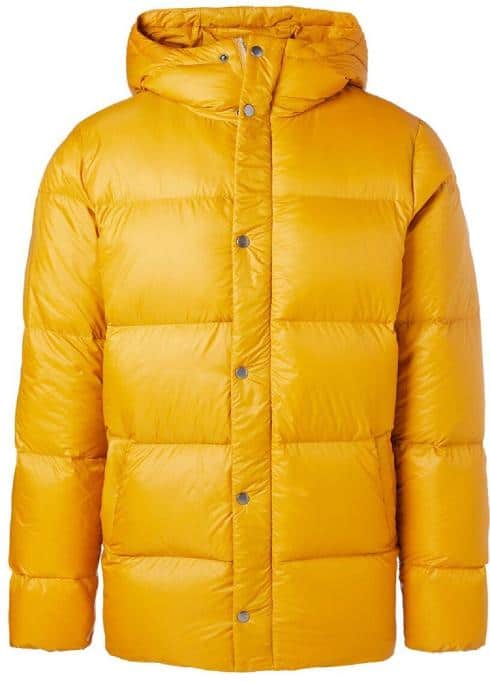 Chaqueta de plumas amarilla Cotopoaxi