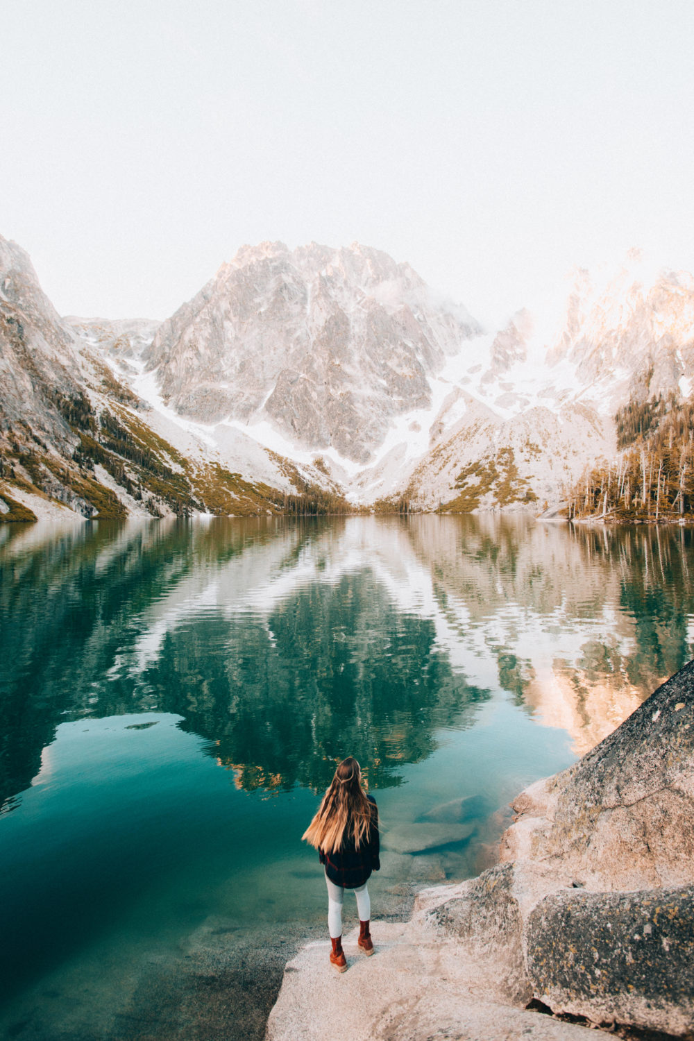 Lago Colchuck - Senderismo en el noroeste del Pacífico - TheMandagies.com