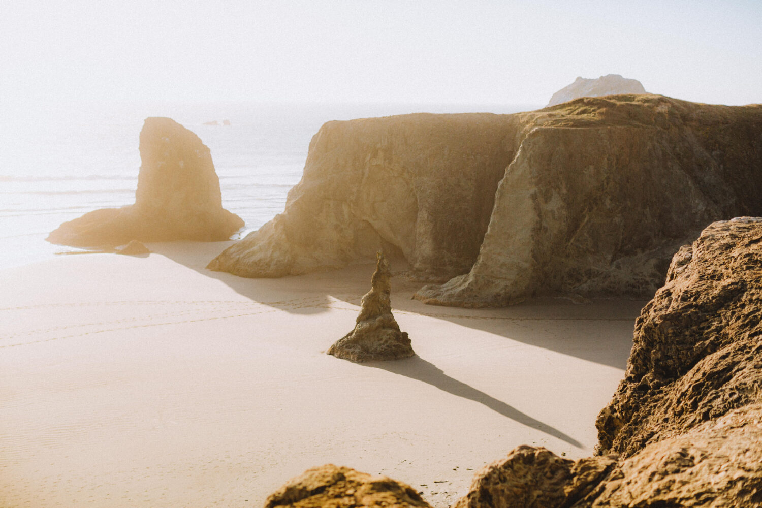 Sombrero de mago Lookalike en Bandon Beach Oregon