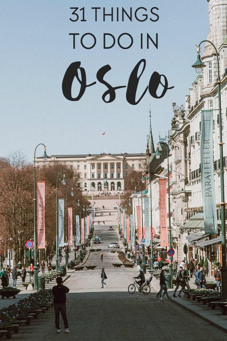 Actividades en Oslo, Noruega