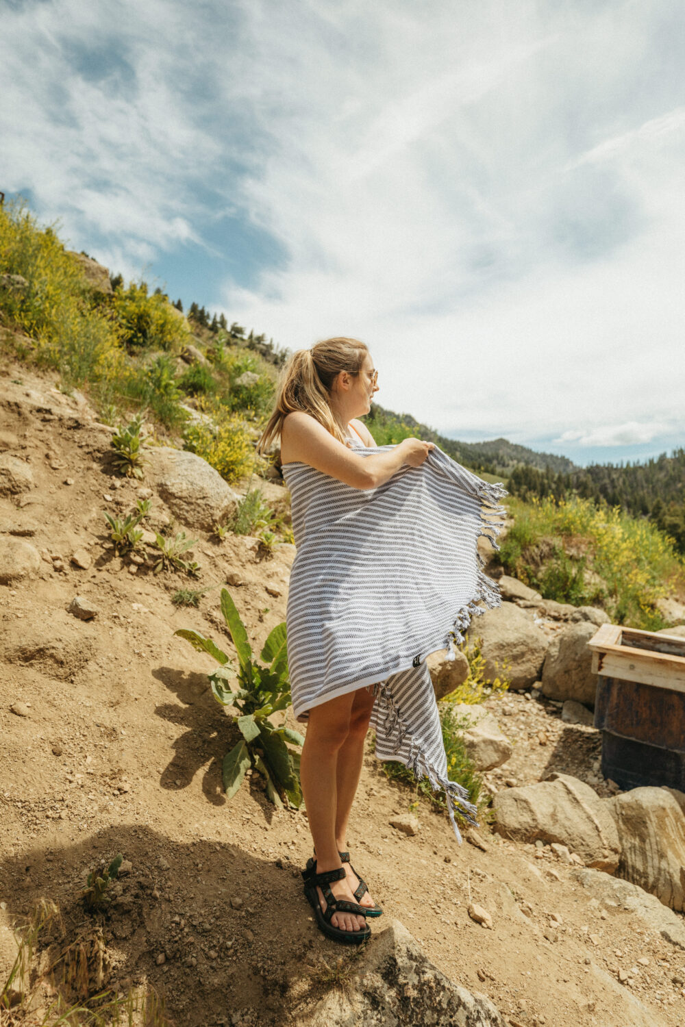 Toalla de aguas termales Slowtide