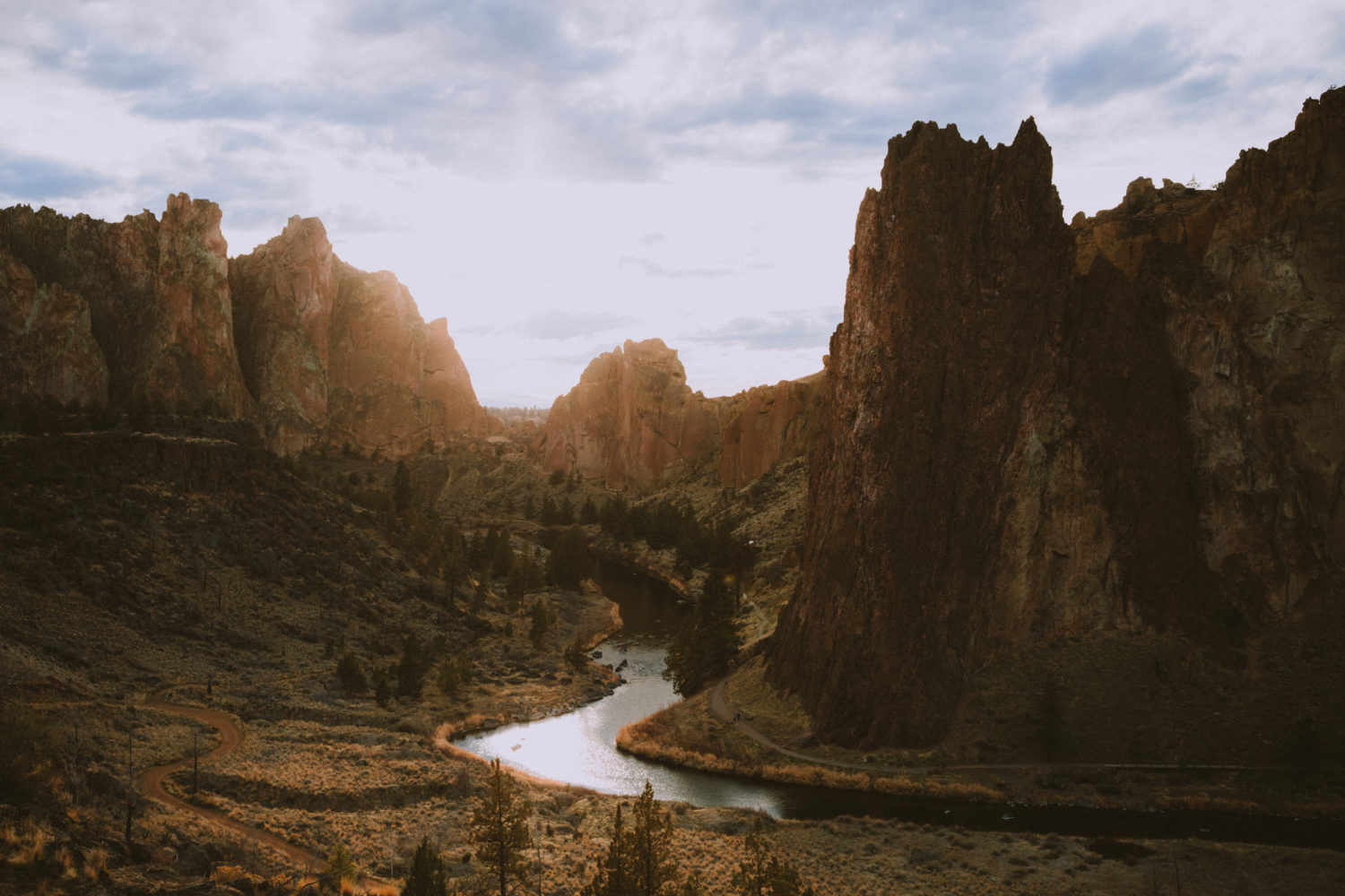 Lugares de fotografía de Bend Oregon - Smith Rock State Park