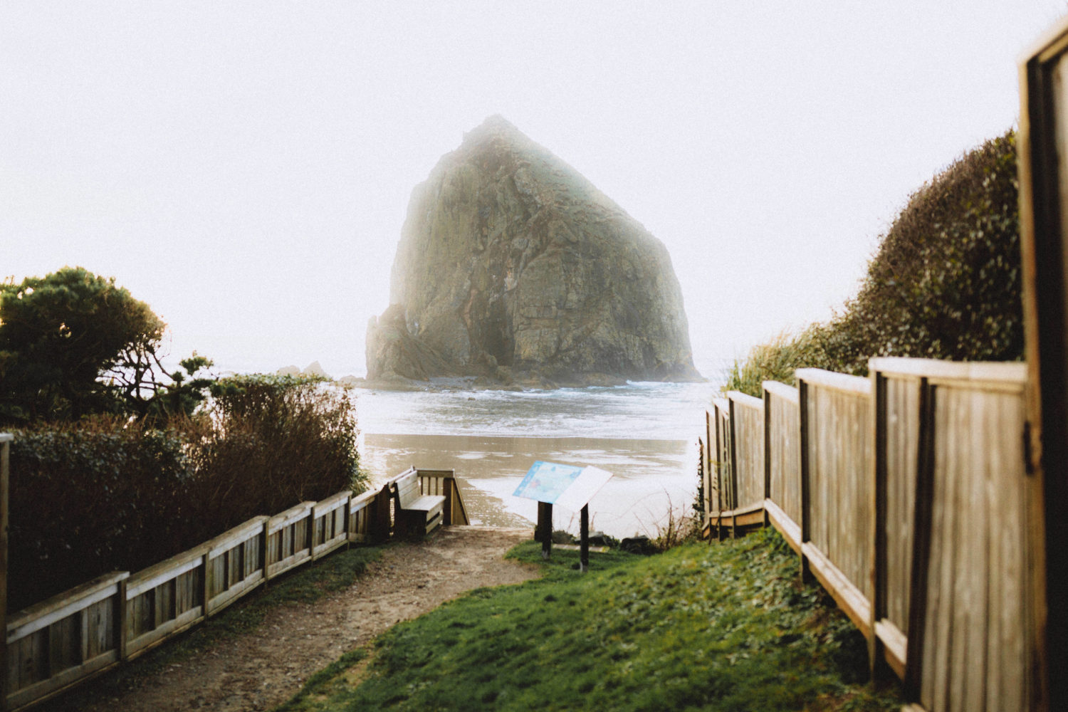 Imágenes de Cannon Beach Oregon, Haystack Rock