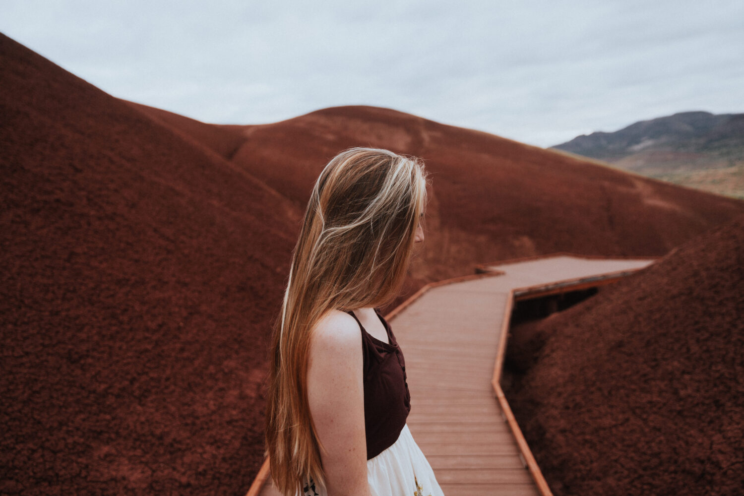 Painted Hills - Lugares pintorescos en Oregon