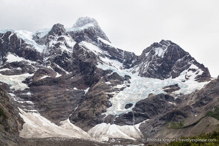 Cerro Paine Grande y el glaciar francés 