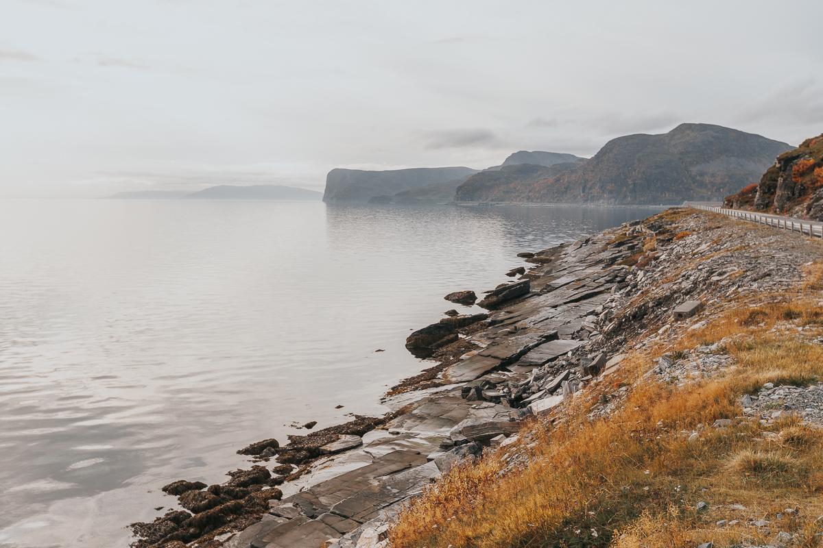 porsangerfjord, finnmark, noruega