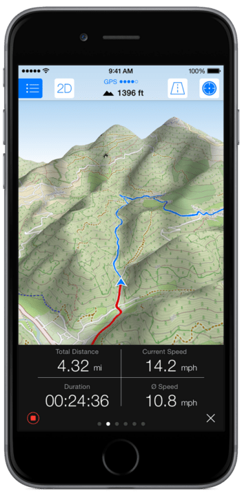 Las mejores aplicaciones de GPS para senderismo: Maps 3D Pro
