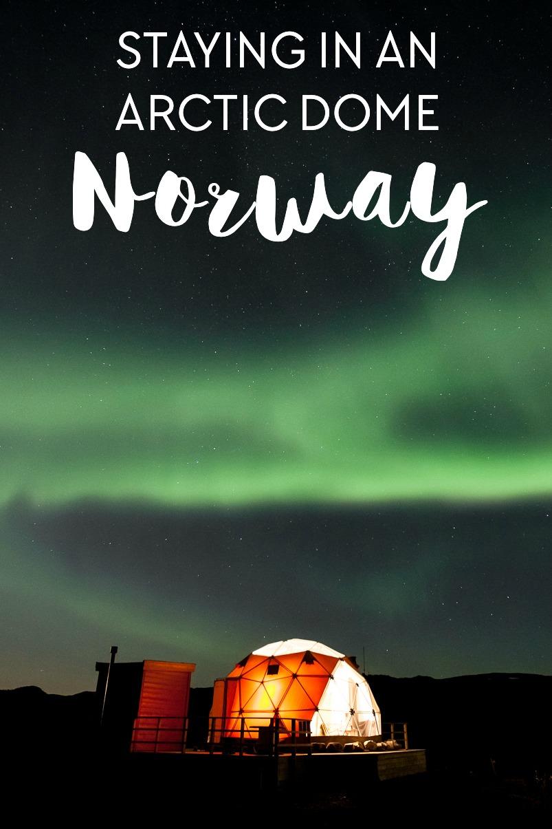 Hospédate en un Airbnb con cúpula ártica en Kokelv, Noruega