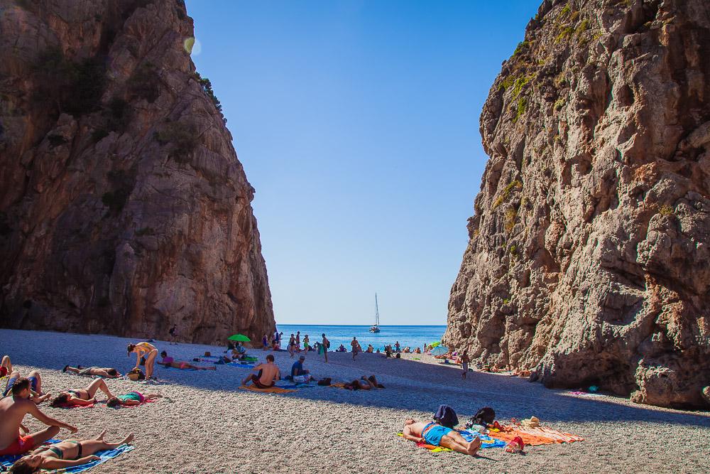 playa de sa calobra mallorca