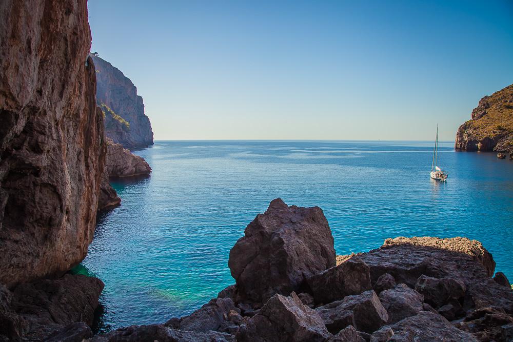 playa de sa calobra mallorca