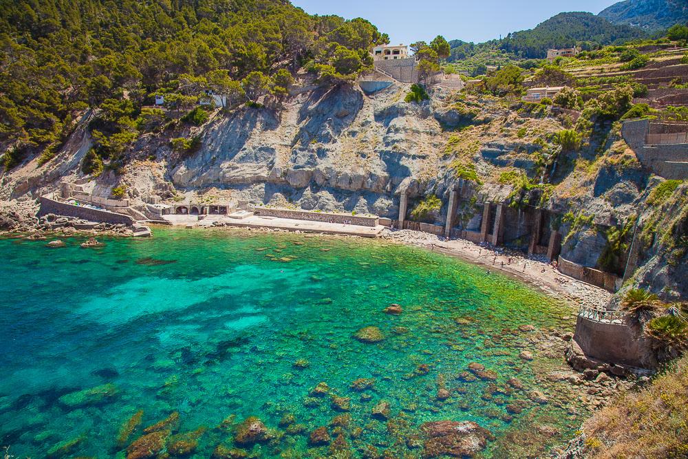 Las mejores playas de Cala Banyalbufar en Mallorca