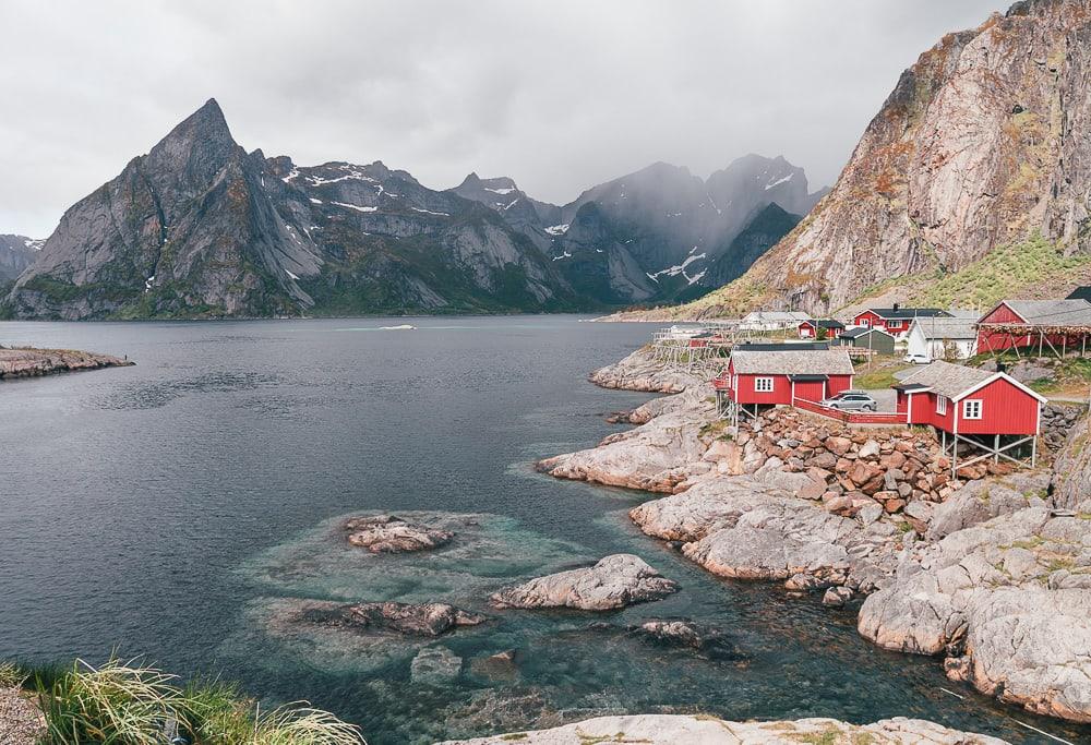 hamnøy rorbuer lofoten noruega en junio