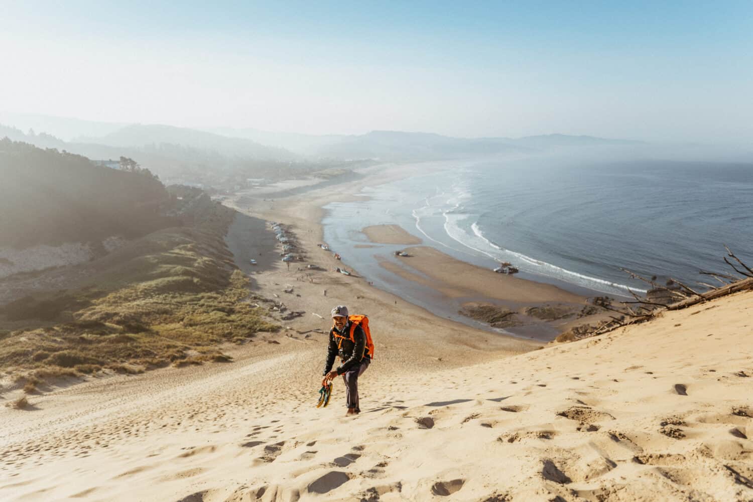 Senderismo por las dunas de Cape Kiwanda