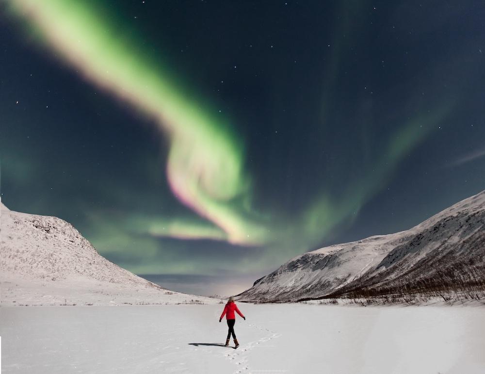 Aurora Boreal Kvaløya Tromsø