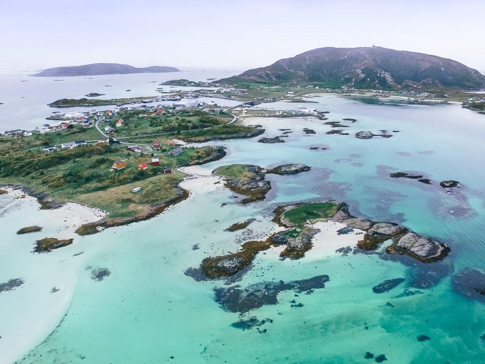 Playas de Sommarøy Tromsø en junio
