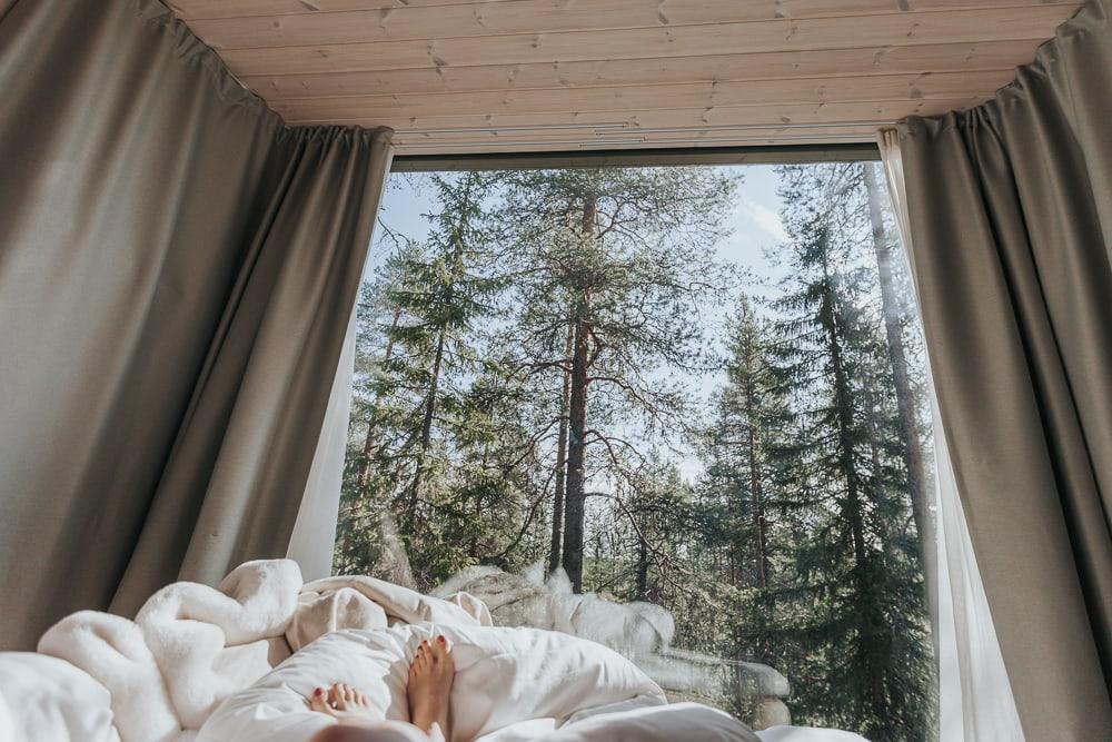 Arctic treehouse hotel rovaniemi finlandia en verano
