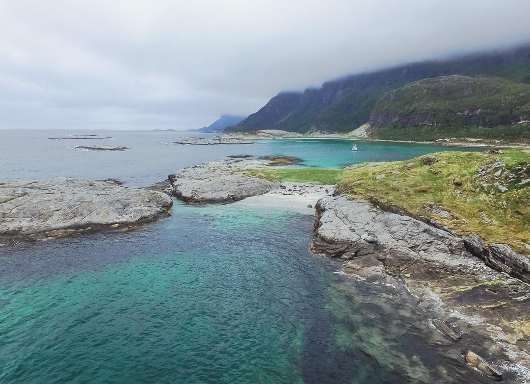 mjelle beach bodo noruega