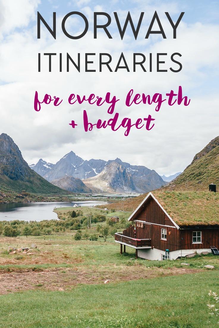 el mejor itinerario de Noruega de 2 días a 2 semanas en Noruega