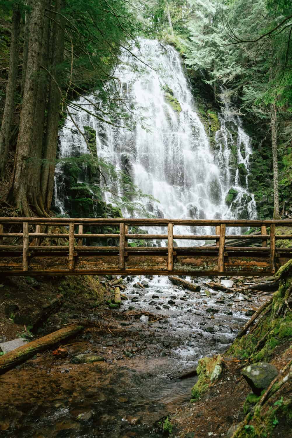 Ramona Falls en Oregon