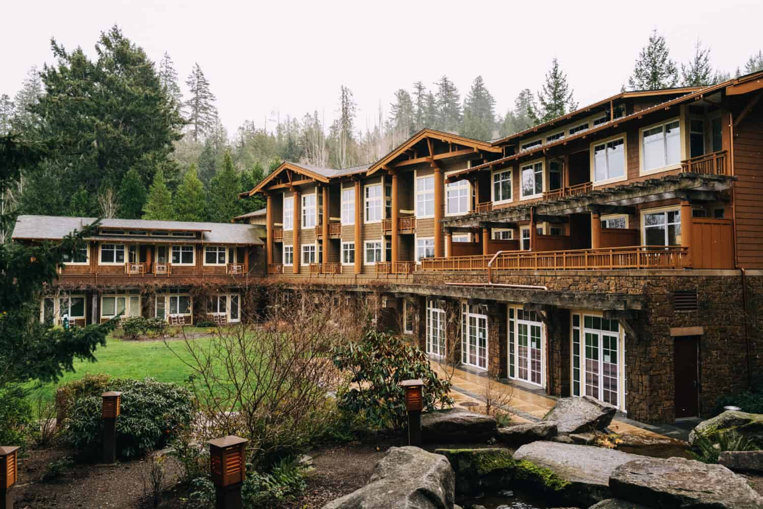 Romantische Wochenendausflüge von Portland Oregon - Alderbrook Resort Washington