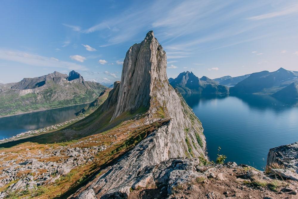 Hesten Hike Senja Noruega Segla View
