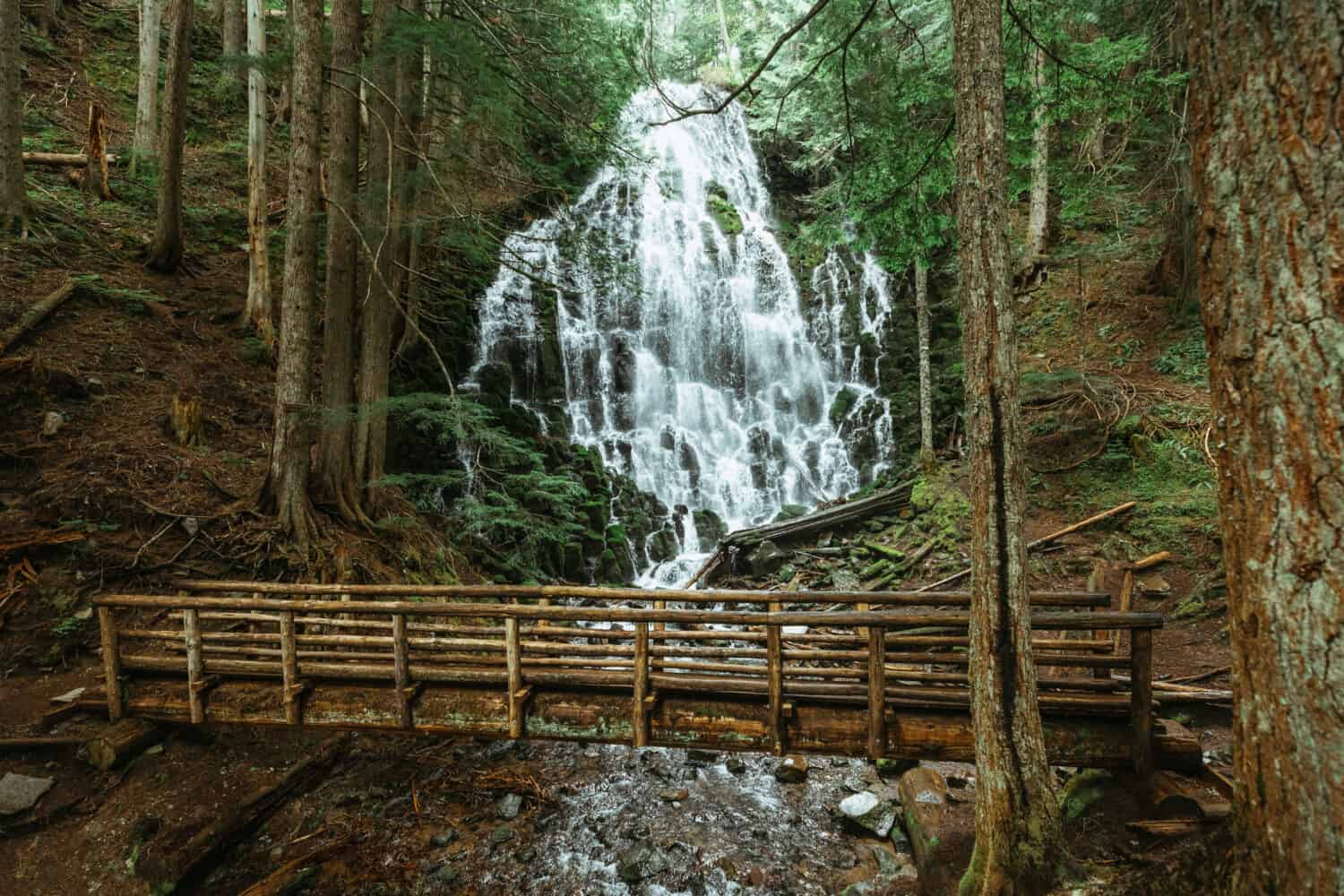 Ramona Falls en Oregon