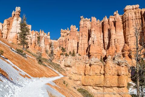 Sendero de Queen's Garden en Bryce Canyon.