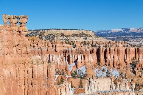 Hoodoos en Bryce Canyon.