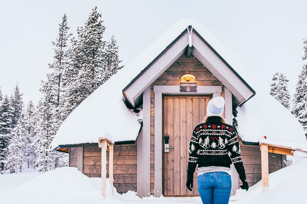 Techo de cristal de cabina Aurora Finlandia