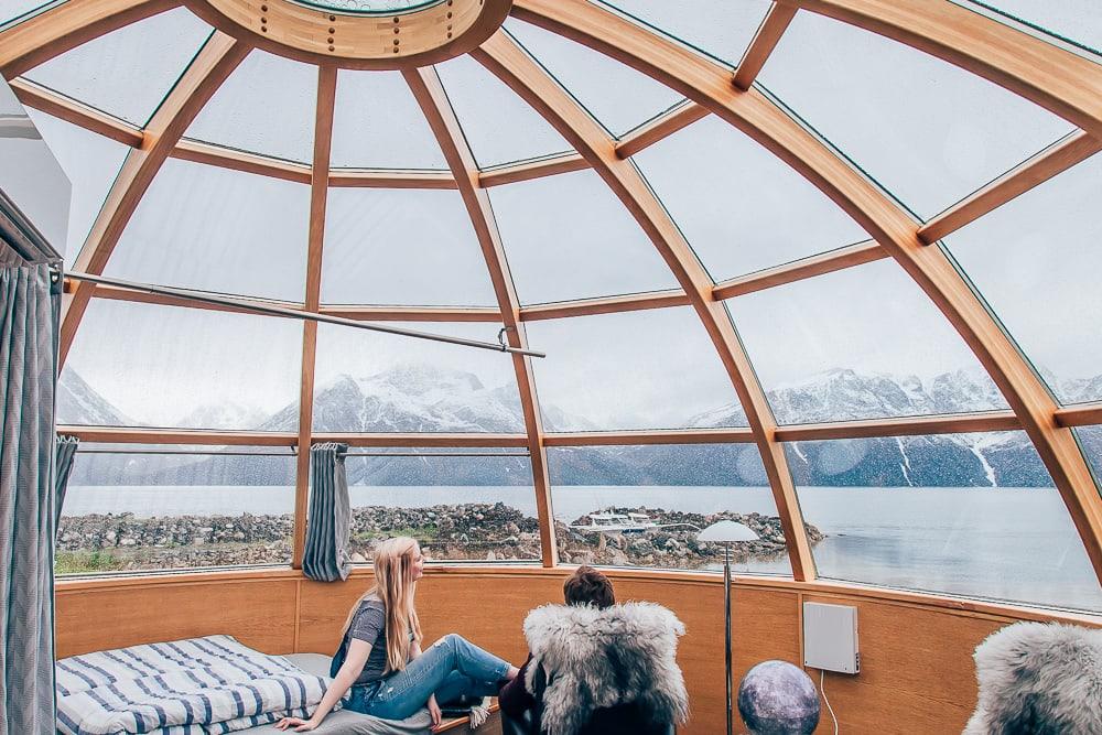 Lyngen Nord Glass Igloo Norte de Noruega