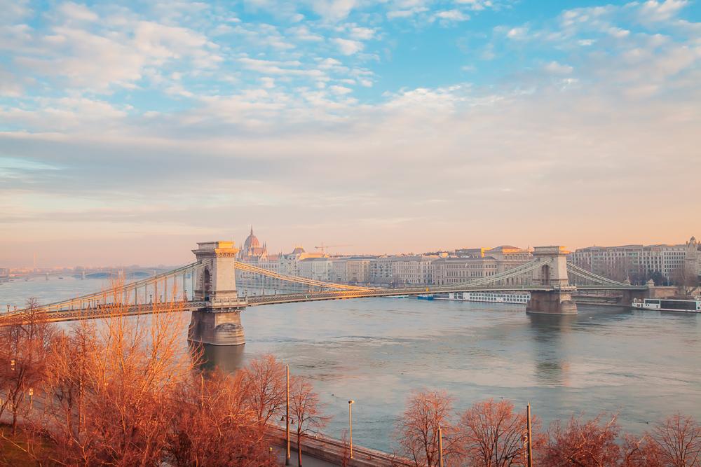 parlamento danubio budapest amanecer