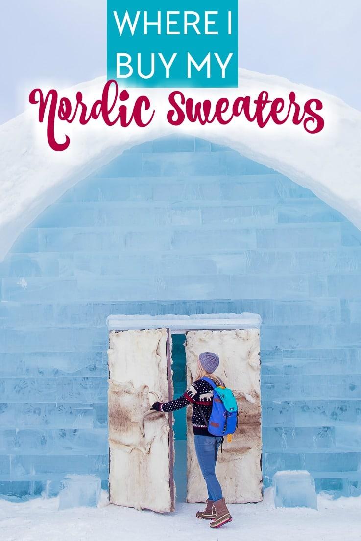 Guía de suéteres noruegos de lana nórdica Fair Isle