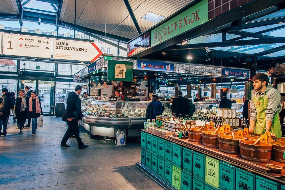 torvehallerne food market halls copenhague