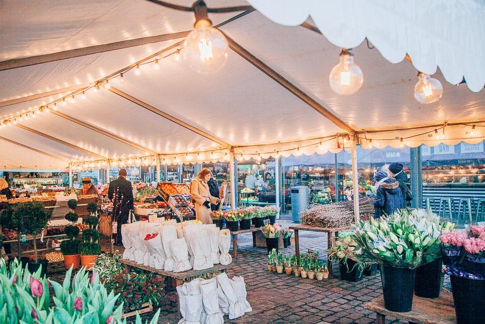 Mercado de flores de Copenhague