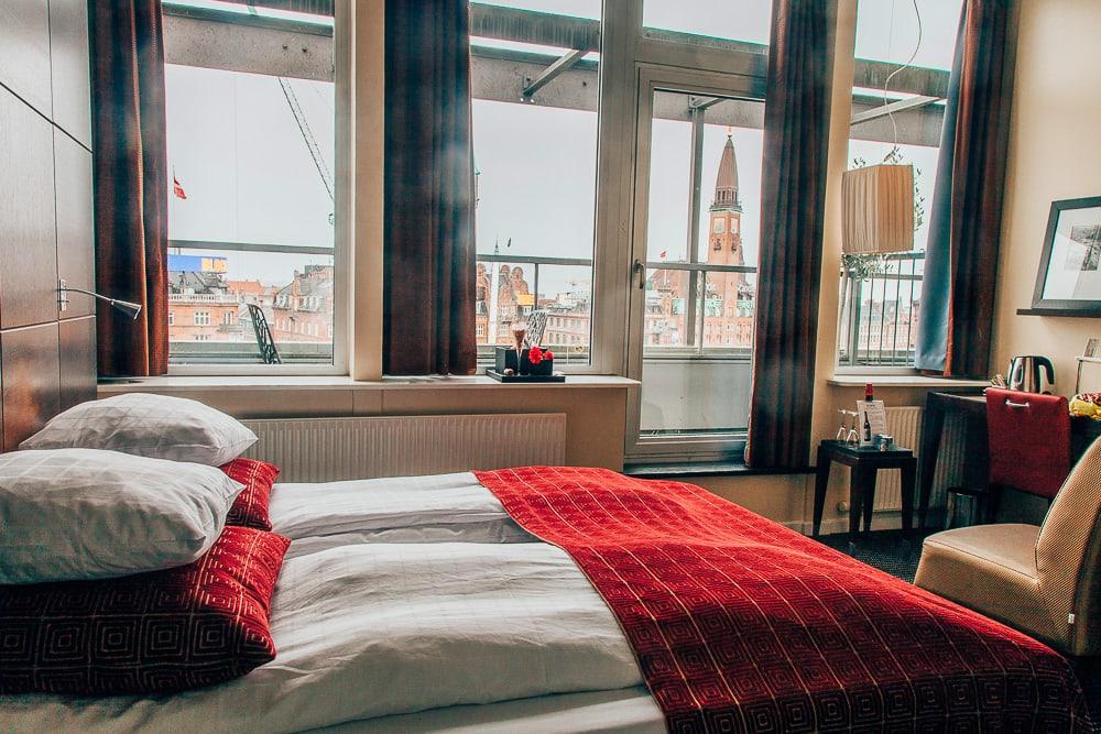 la habitación cuadrada del hotel copenhague