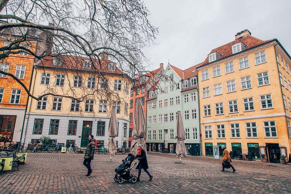 ir de compras en invierno en copenhague