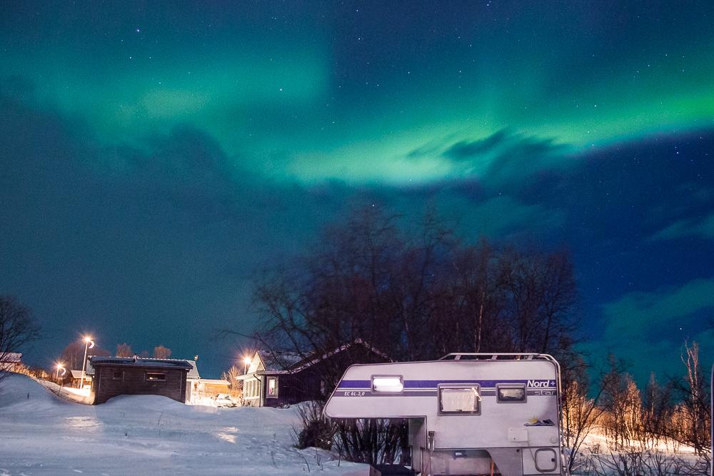 mejor lugar aurora boreal europa abisko suecia aurora foto