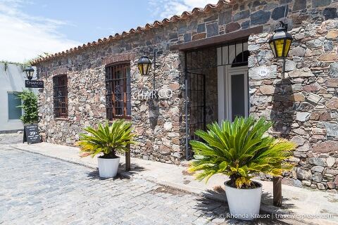 Hotel Charco en Colonia del Sacramento.