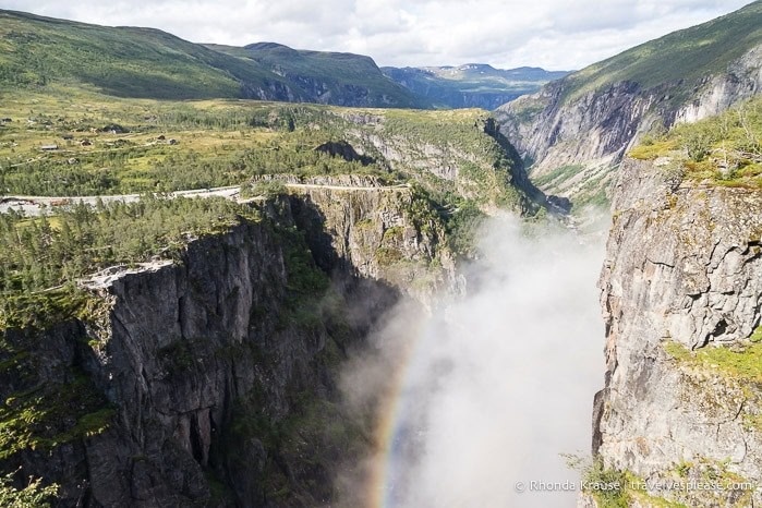 Arco iris en el valle.