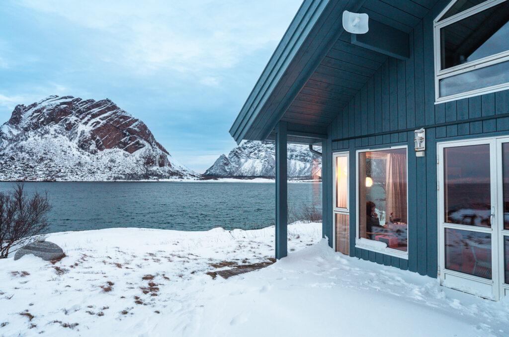 Cabaña en la escalada, Noruega
