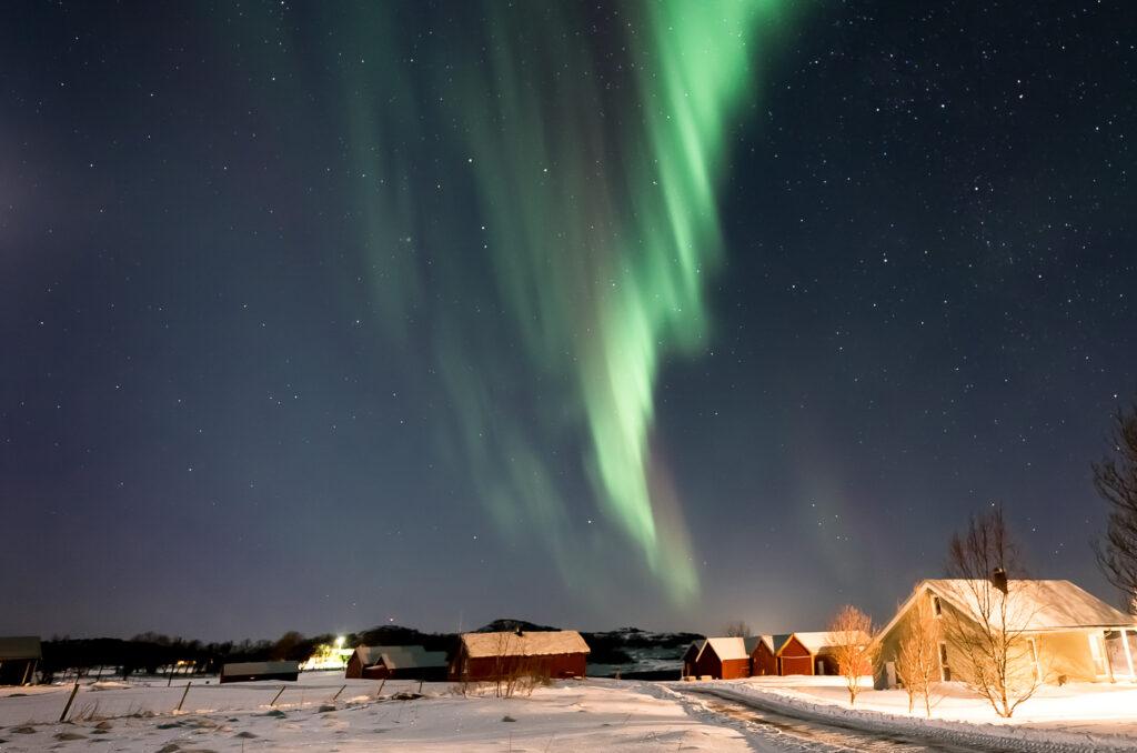 Aumenta a la luz del norte, Noruega