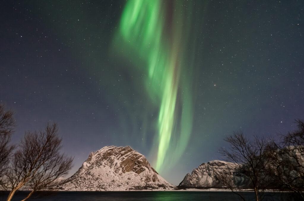 Aumenta a la luz del norte, Noruega